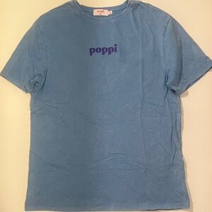 Poppi Blue Short Sleeve Tee